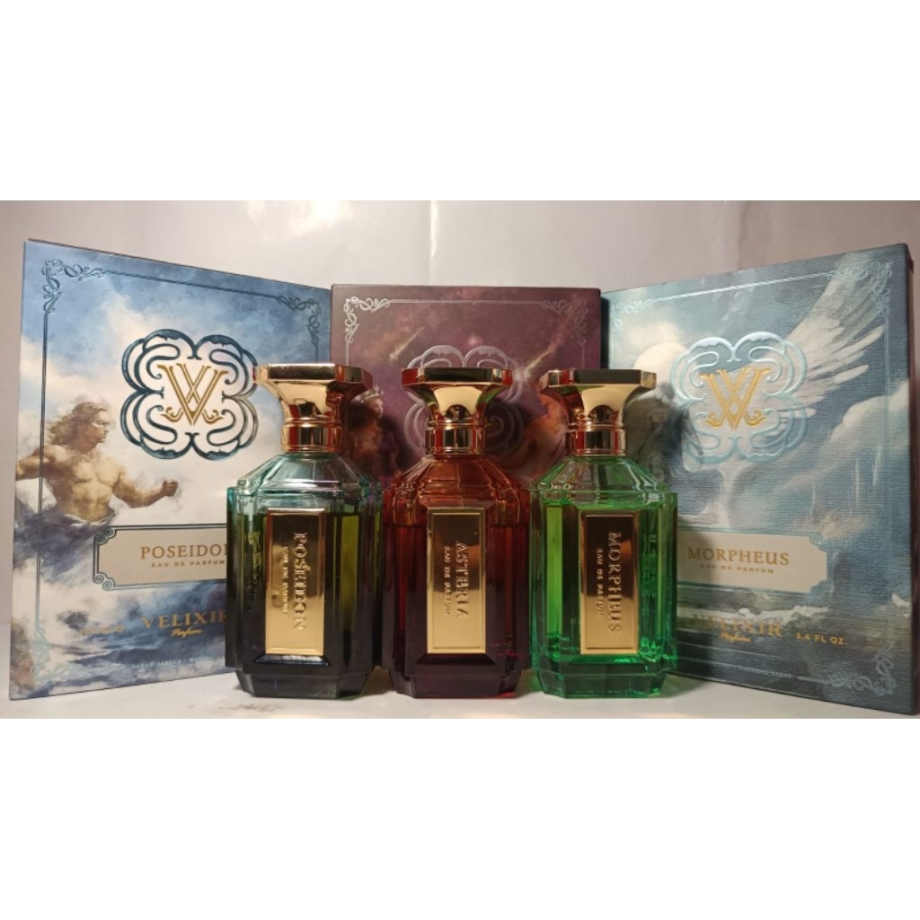 Jual (PRELOVED) VELIXIR MORPHEUS, POSEIDON, ASTERIA ALL VARIANT 100ML ...