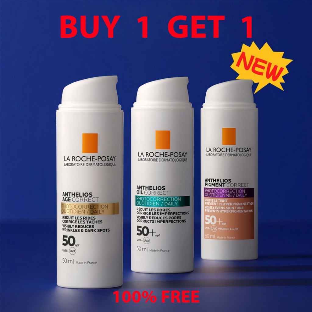 Jual [Buy 1 Get 1] LRP anthelios age correct 50ml / oil correct 50ml ...