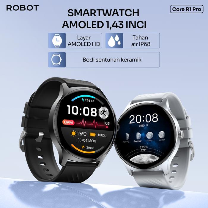 Jual ROBOT Smartwatch Core R1 Pro 1.43