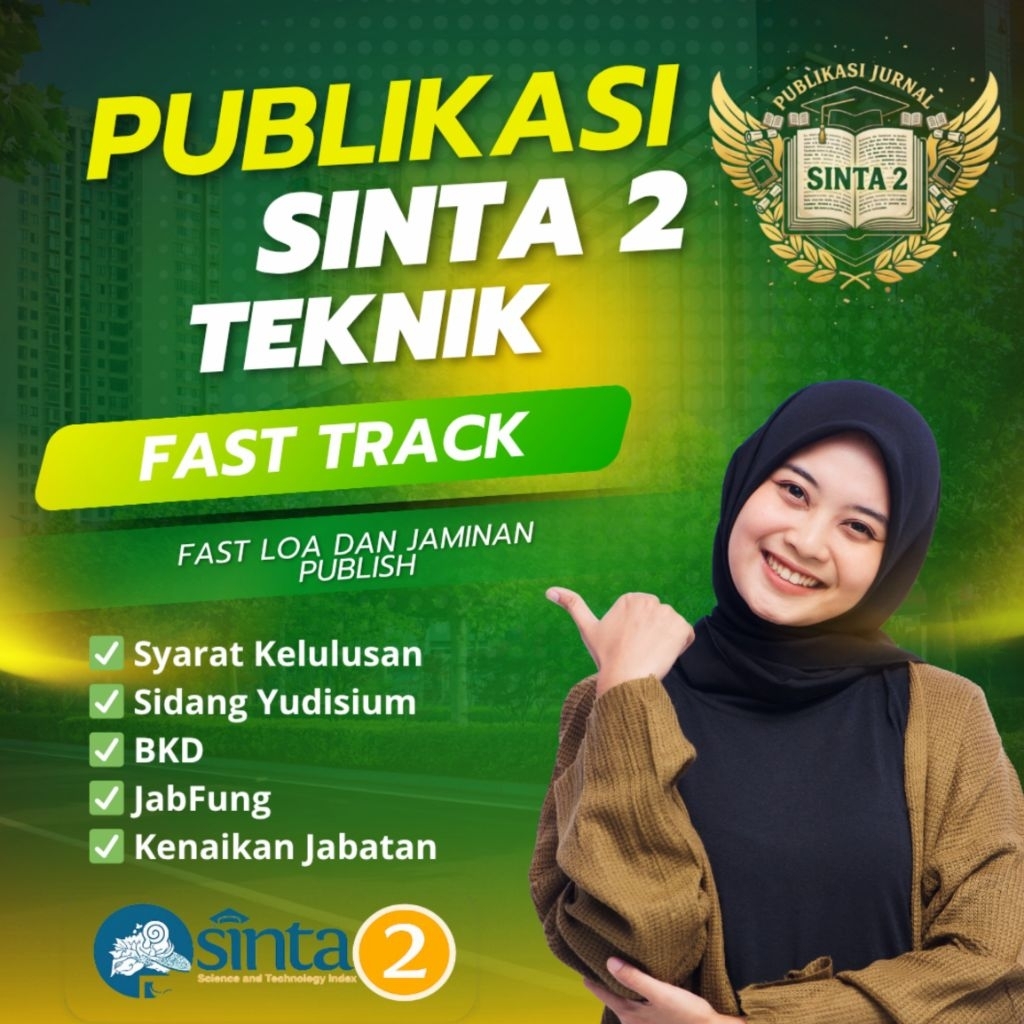 Jual Publikasi Jurnal Sinta 2 Teknik Fast Track | Shopee Indonesia