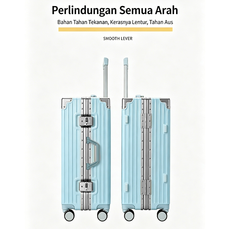 Jual BAGASI RANGKA ALUMINIUM 2026 KOPER TRAVEL MODIS 20 INCI KAPASITAS ...