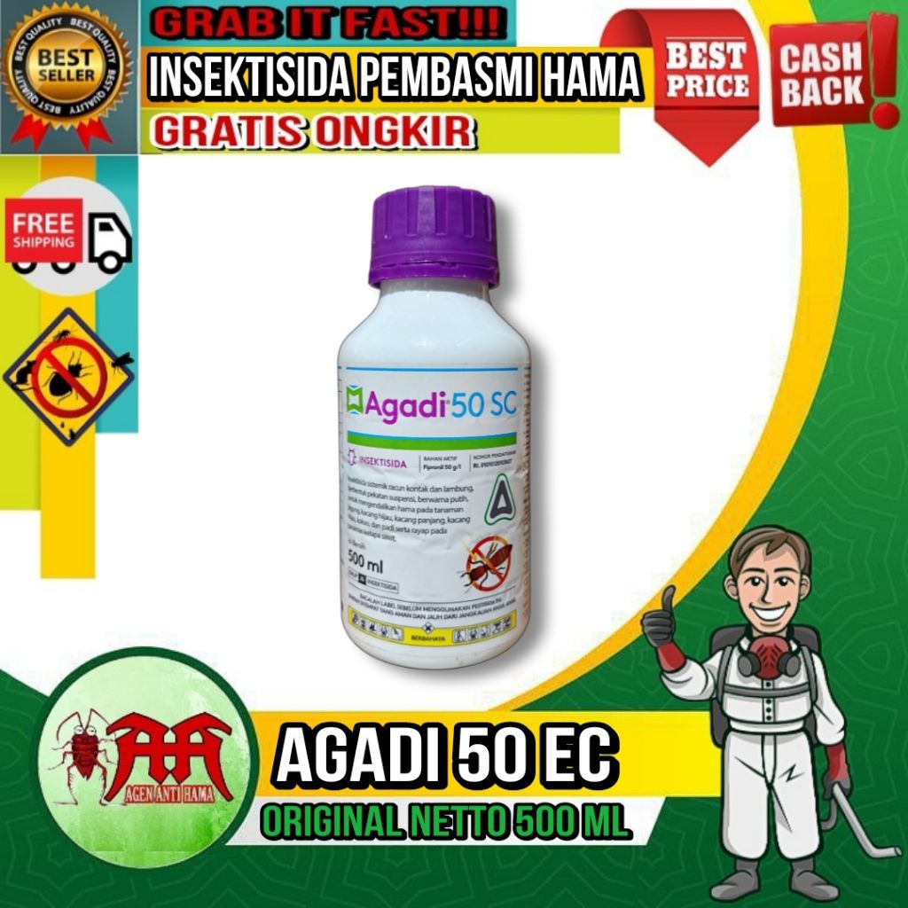 Jual AGADI 50 SC | Cairan Insektisida Pembasmi Hama Tanaman Kutu ...