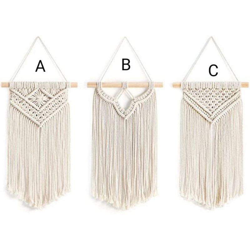 macrame hiasan dinding / macrame wall hanging/Dekorasi rumah