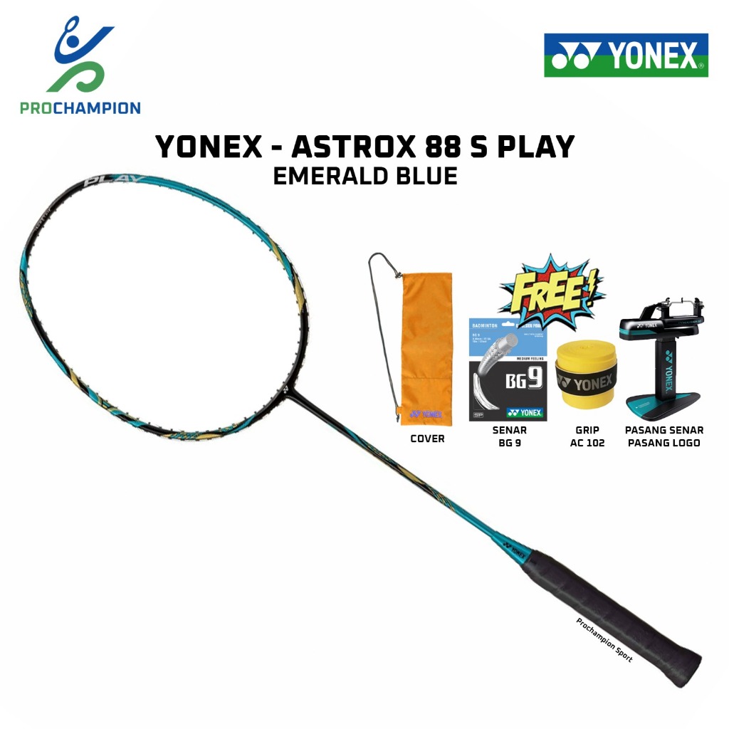 Jual Yonex Astrox 88S Play / 88 S Play / As88S-Pl Raket Badminton ...
