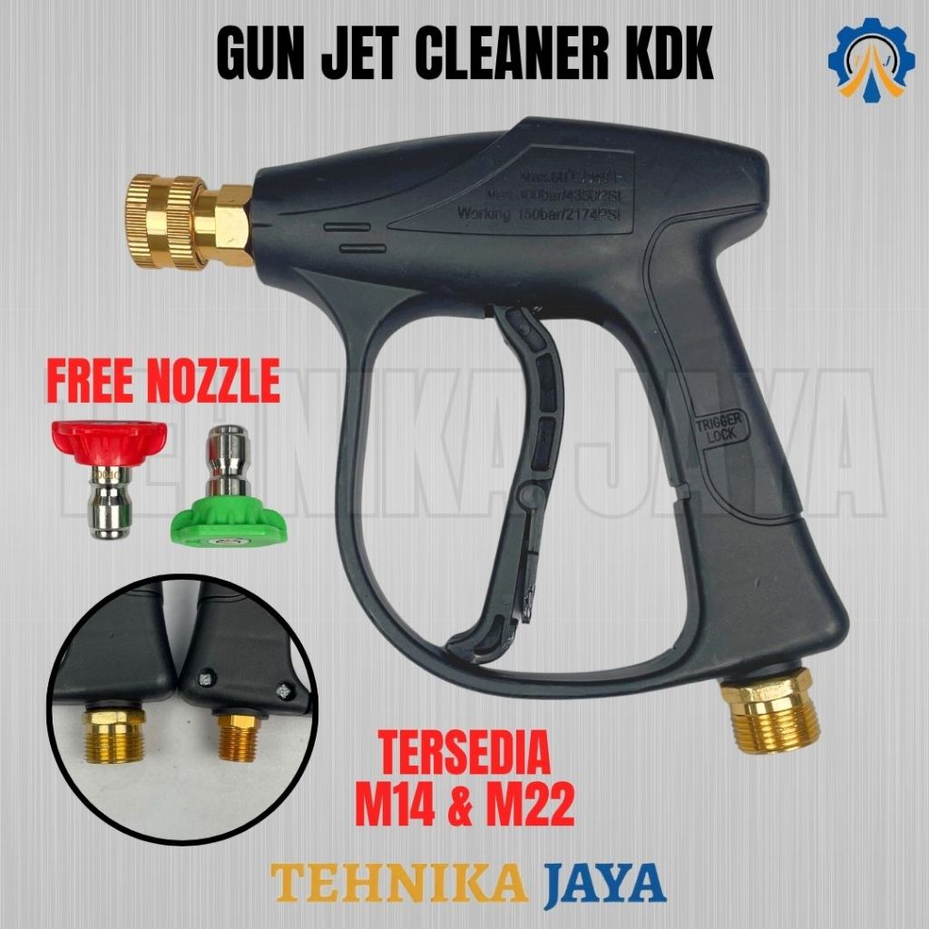 Jual Gun Jet Cleaner KDK Quick Release Gun Sprayer Drat M14x15 M22x15 ...
