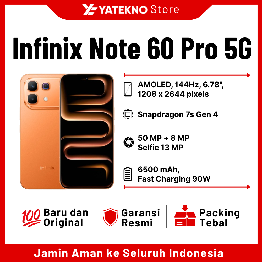 Jual Infinix Note 60 Pro Terlengkap & Harga Terbaru Juli 2026 | Shopee ...