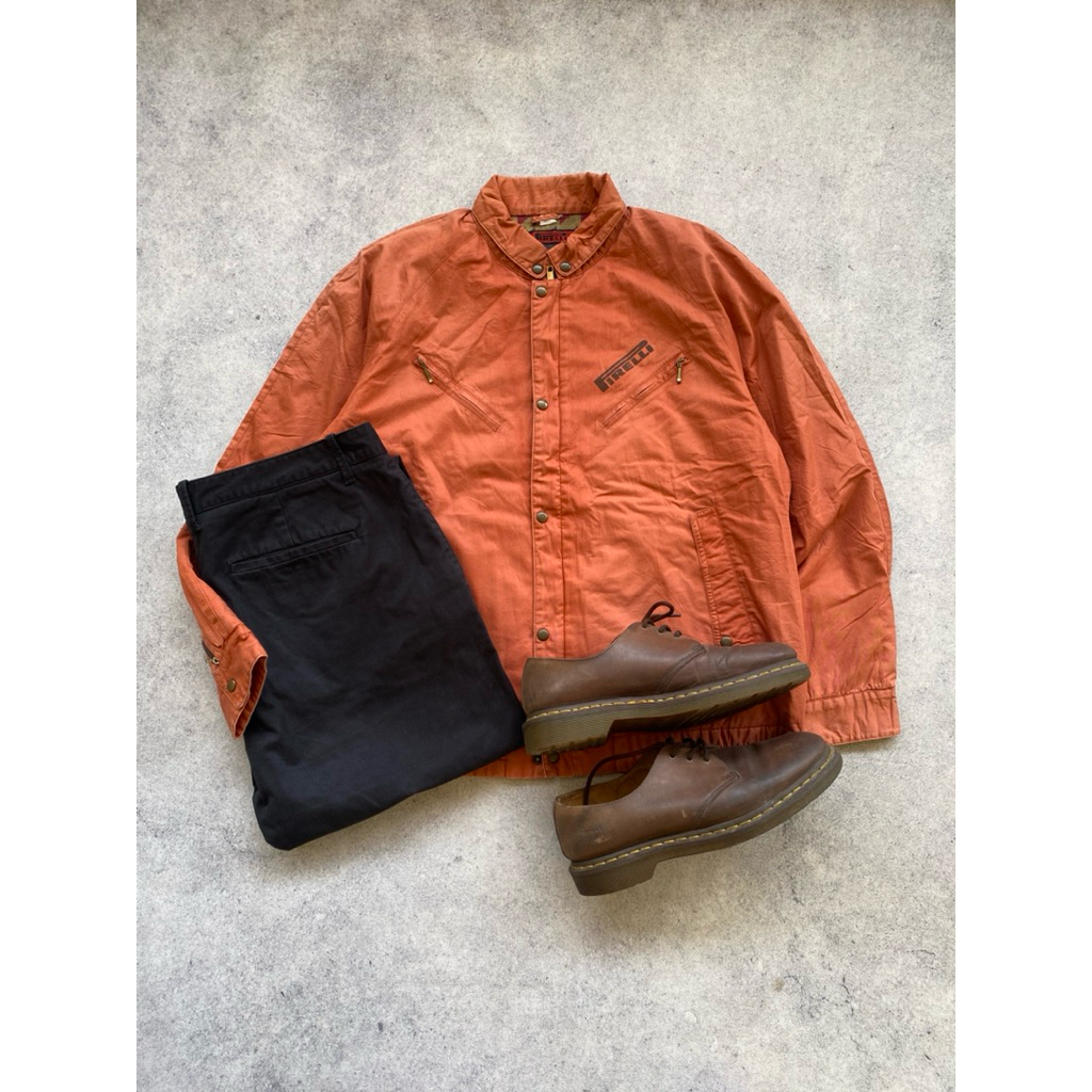 Jual Racing Jacket Biker Vintage Pirelli | Shopee Indonesia