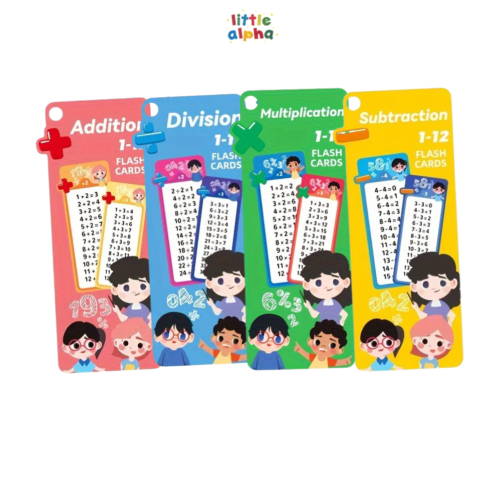Jual Little Alpha Math Flashcard Busy Book | Mainan Edukasi Anak ...