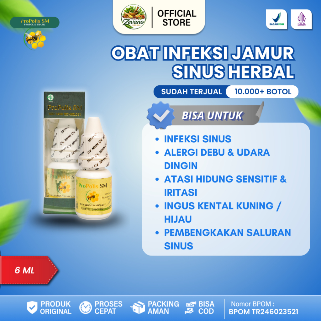 Jual Obat Infeksi Jamur Sinus - Infeksi Virus dan Bakteri - Alergi Debu ...