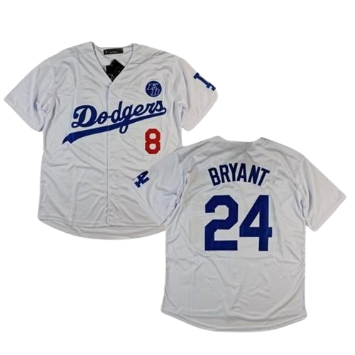 Jual Baju Jersey Baseball Kobe Bryant X Los Angeles Dodgers Basket