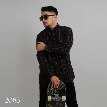 DGM Fashion Kemeja Pria Flanel Jumbo Premium Panjang 021