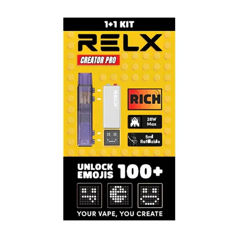 Jual RELX CREATOR PRO POD KIT | Shopee Indonesia