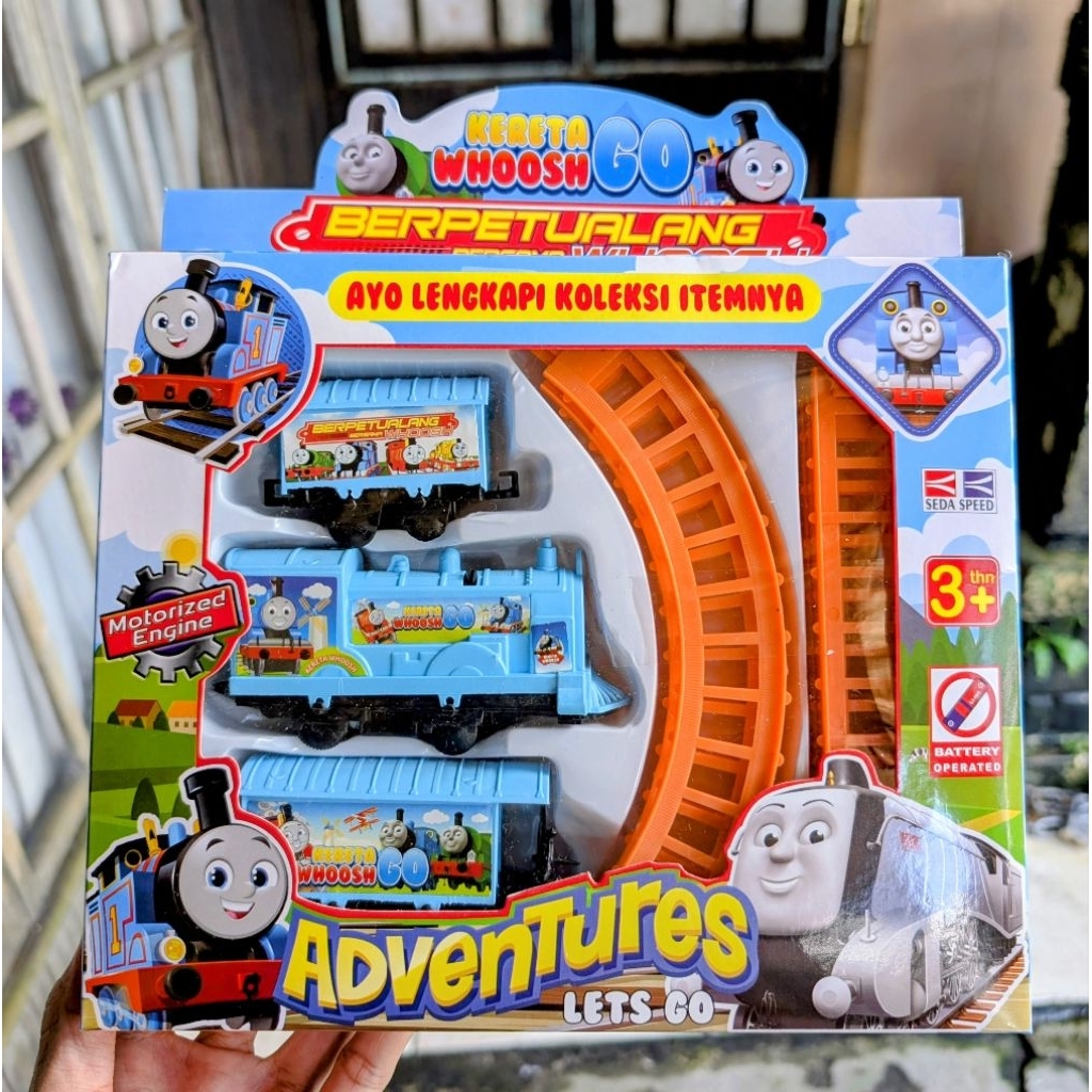 Jual Mainan arm 157 rel kereta api adventure Kereta Api Elektrik Thomas ...