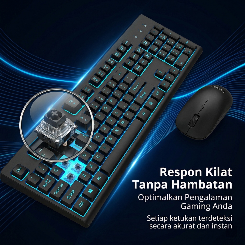 Jual JUTU 100%ORI 12H SHIP Keyboard Wireless Set Bluetooth USB Silent ...