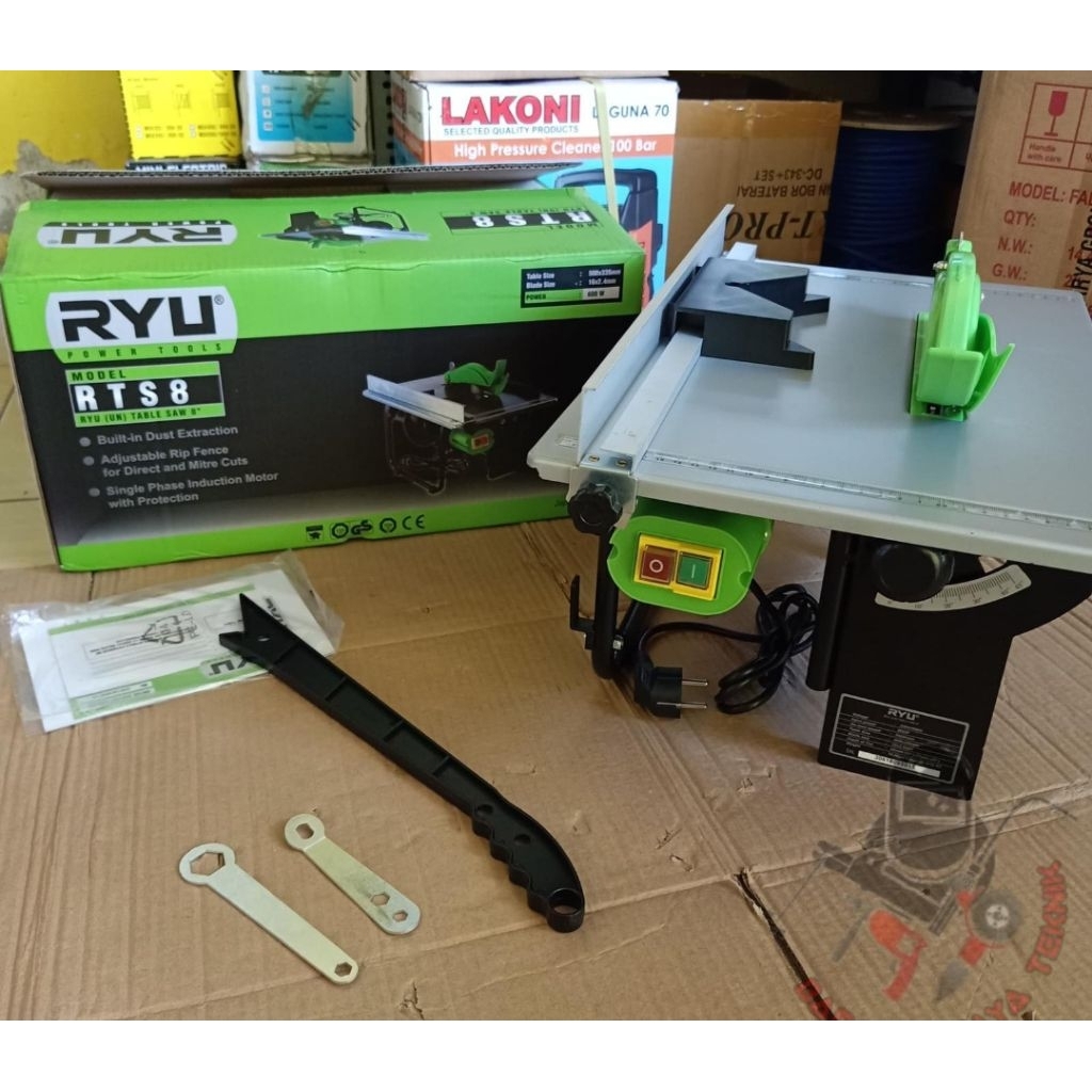 Jual MESIN GERGAJI MEJA KAYU TABLE SAW 8 inc ryu RTS 8 / table saw 8 ...