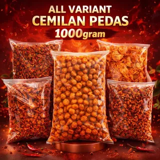 NGEMILYUKK29 - CEMILAN BASRENG COMRING KULIT KLERENG USUS DAUN JERUK PEDAS 1000G 1KG - ALL VARIANT