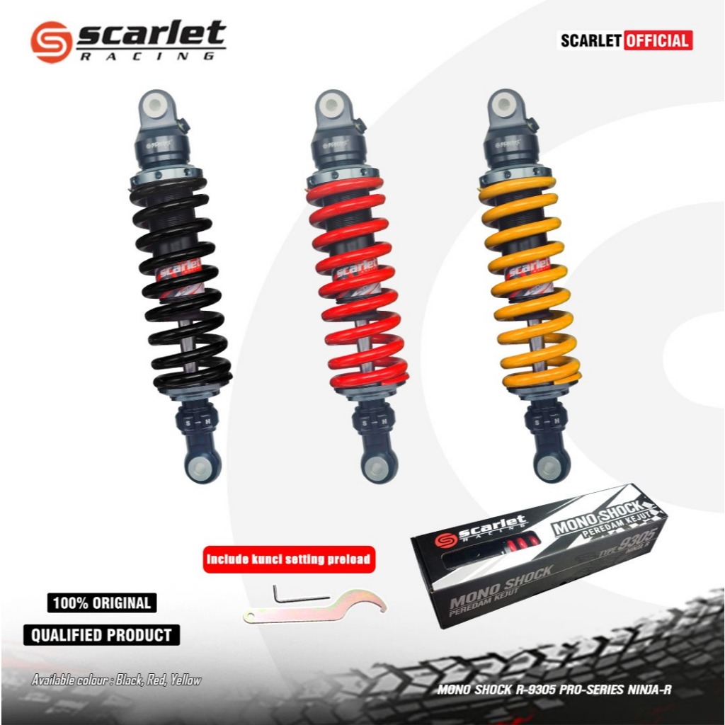 Jual Scarlet Racing - Mono Shock R-9305 Pro Series Ninja R Ninja SS ...