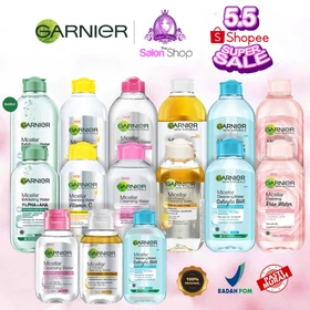Garnier Micellar Cleansing Water 50ml 125ml 400ml Pink Salicylic Vit C Rose Peel