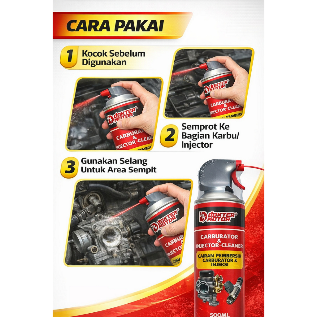 Jual Carbu Cleaner dan Injector Cleaner Dokter Motor Pembersih ...