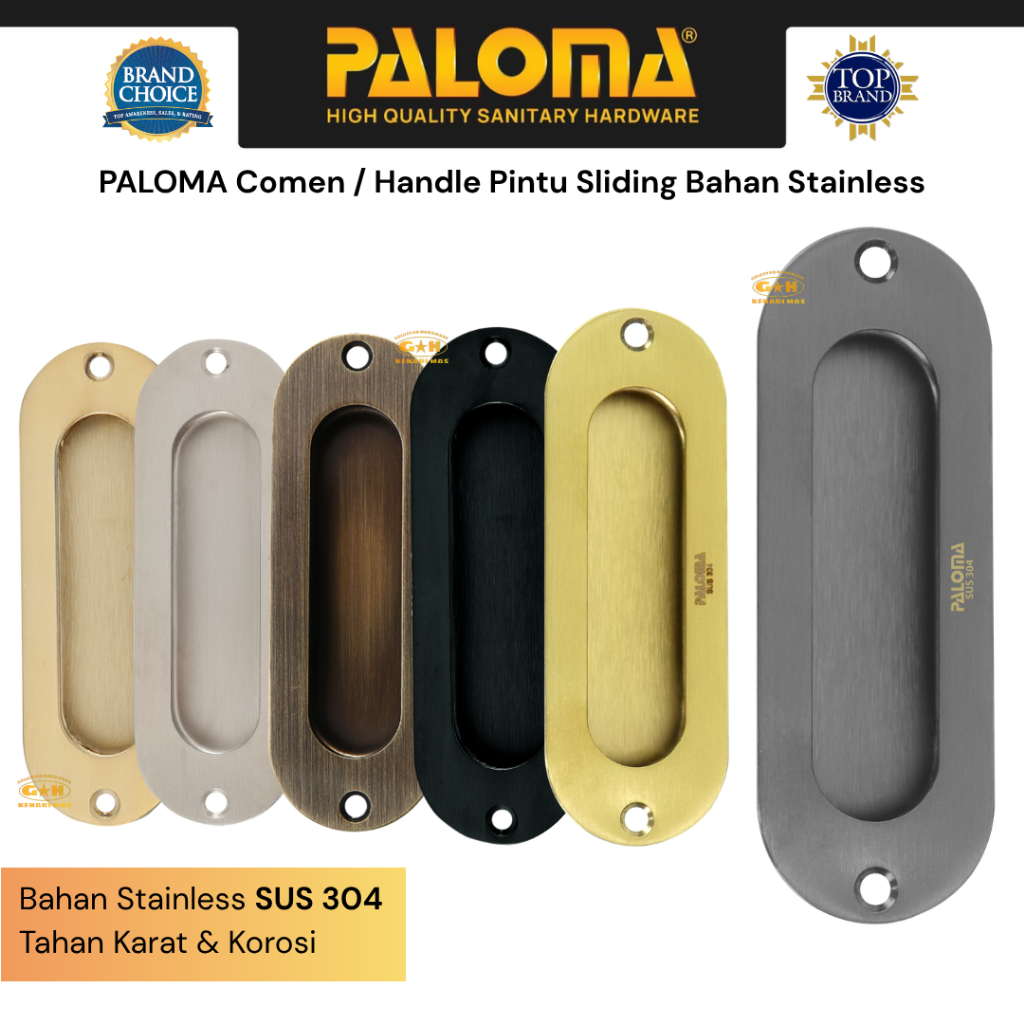 Jual PALOMA CMP Handle Pintu Sliding Handle Tanam Gagang Pintu Door ...