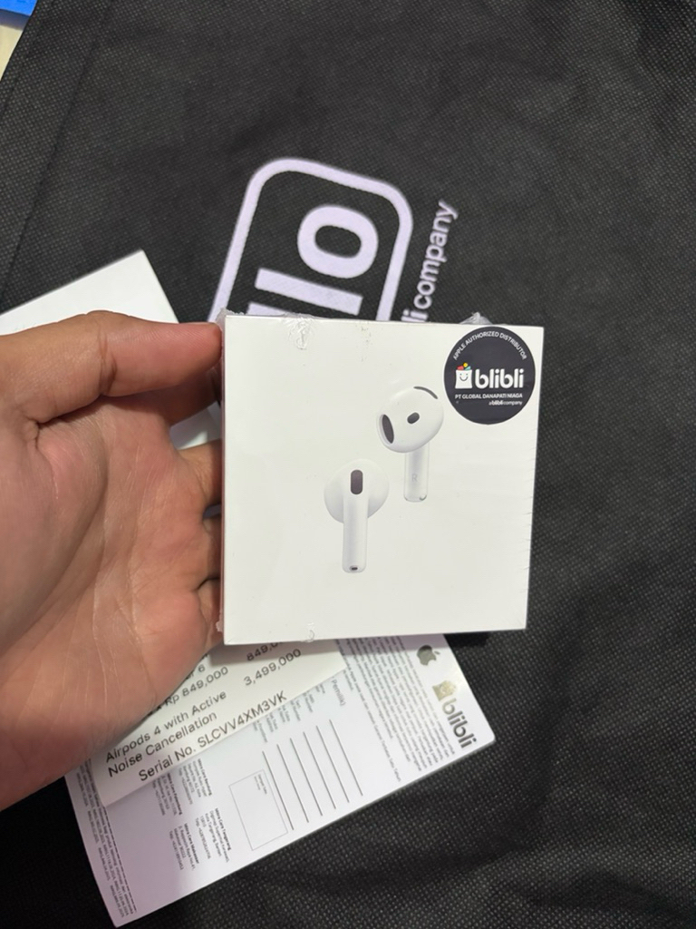 Jual AirPods Gen 4 with ANC | Shopee Indonesia