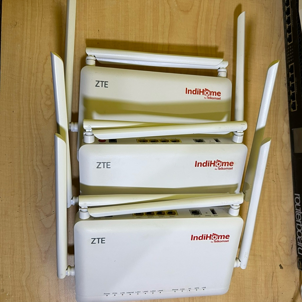 Jual ZTE F6600P ONT GPON Router WiFi Dual Band 2.4G 5G Gigabit ONU ...