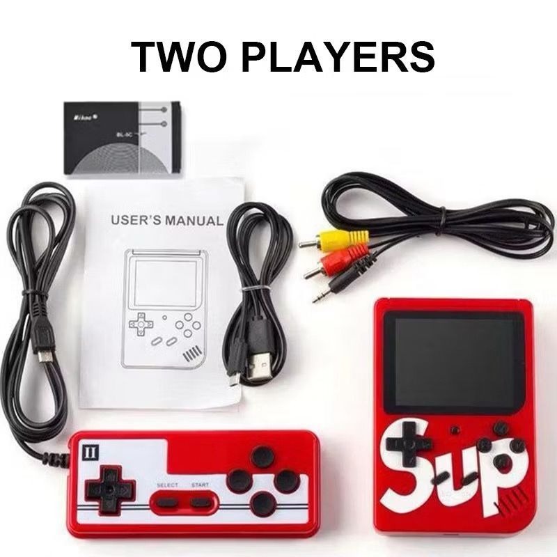 Jual Game Boy Mini SUP LCD 3inch 400in1 / 500in1 Gamebot Box Permainan ...