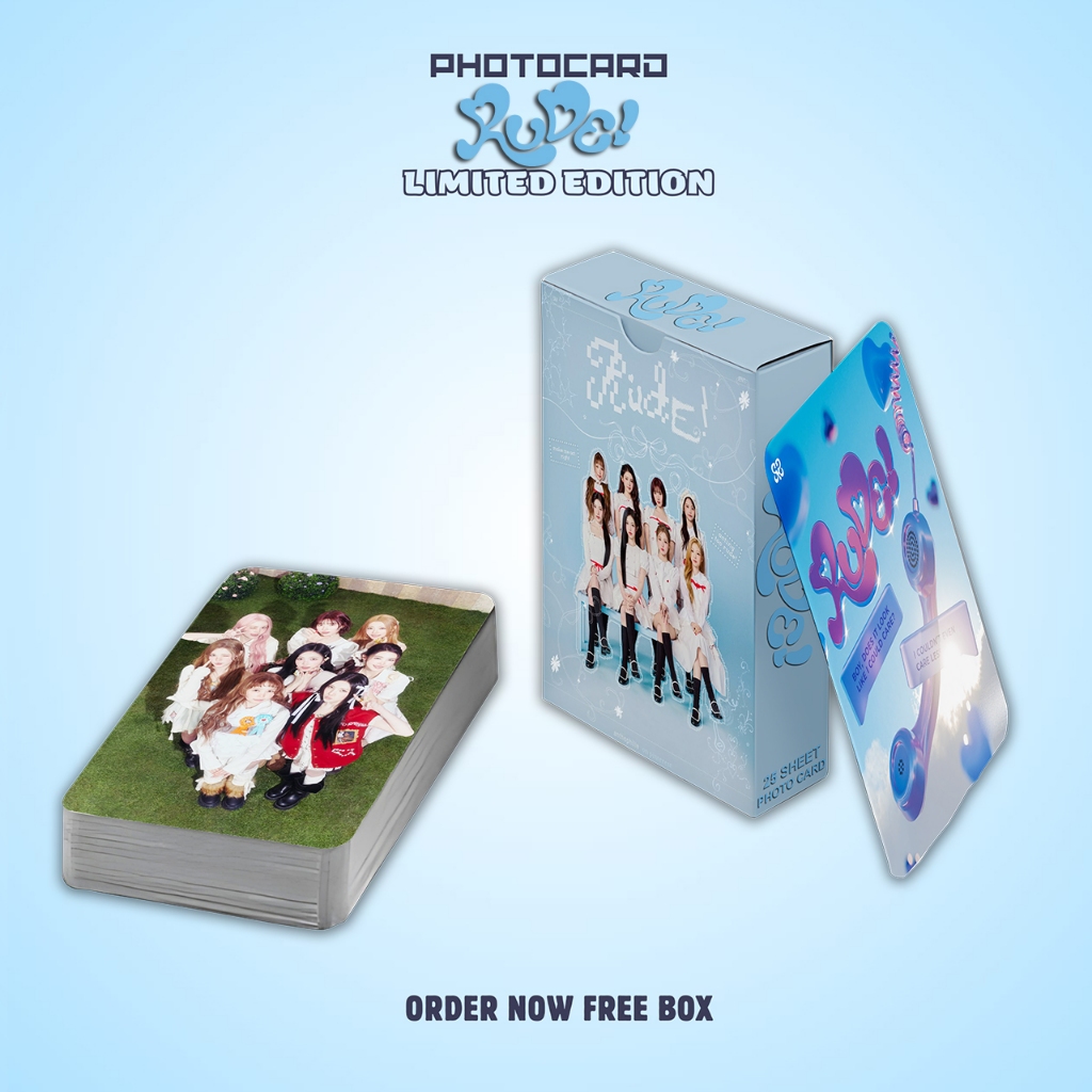 Jual PHOTOCARD KPOP HEARTS2HEARTS ALBUM RUDE PREMIUM 1 PACK LIMITED ...