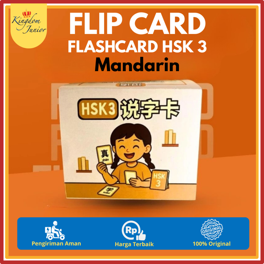Jual Flash Card Mandarin HSK 1-5 | Flip Card Mandarin HSK 1-5 | HSK 1 ...