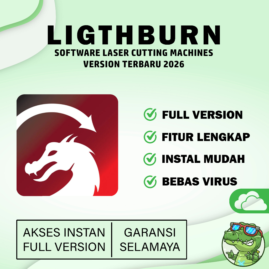 Jual LightBurn Pro 2026 Full Version Original Lifetime | Software ...