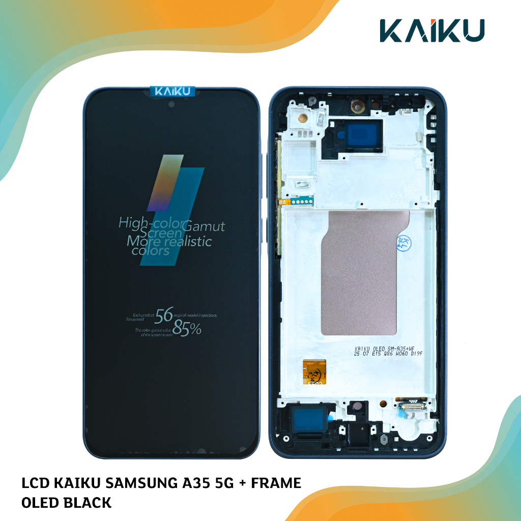 Jual Lcd Samsung A35 Original Fullset Touchscreen Frame/LCD SAMSUNG A35 ...