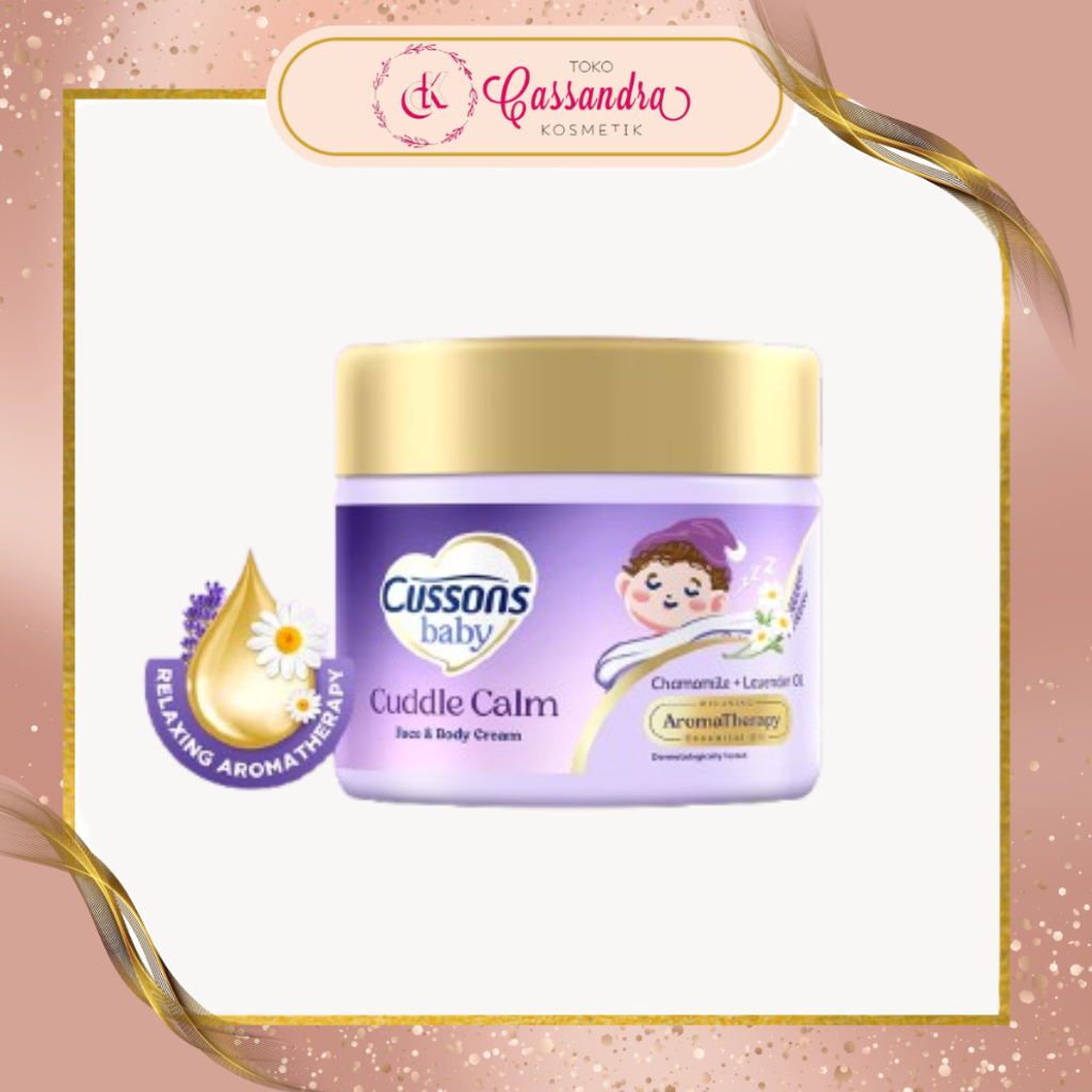 Jual CUSSONS BABY CUDDLE CALM FACE & BODY CREAM 50GR | Shopee Indonesia
