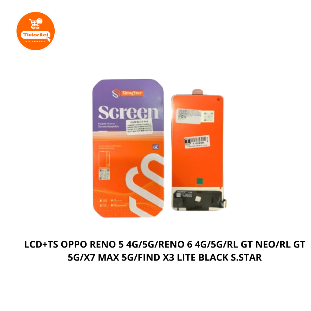 Jual LCD TOUCHSCREEN RENO 5 ( 4G CPH2159 - 5G CPH2145) / RN 6 4G ...