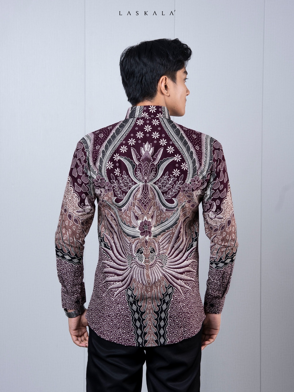 Jual Laskala Batik Premium Gurda Kemeja Batik Pria Slimfit Lengan ...