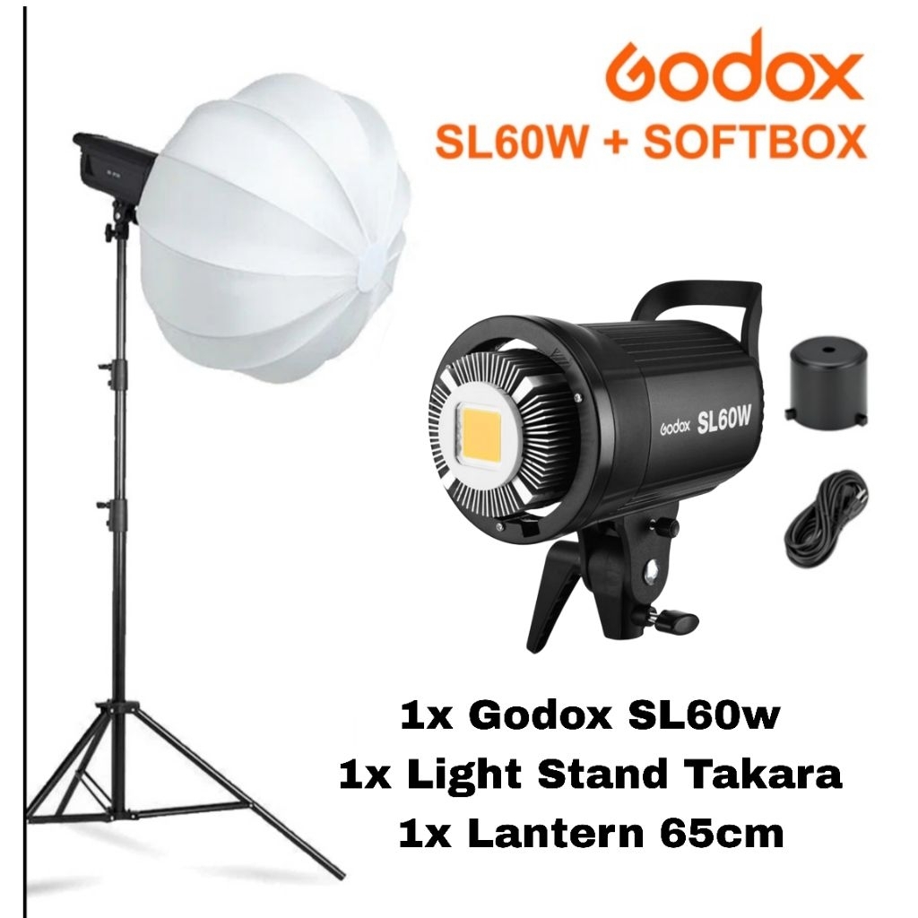 Jual Godox SL-60W Lighting Video LED Bowens Mount SL - 60w White ...