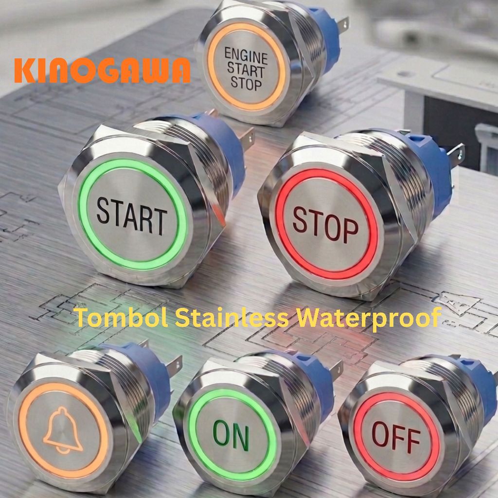 Jual Tombol Start - Stop - Engine Start Stop - ON - OFF - Bell - Angka ...