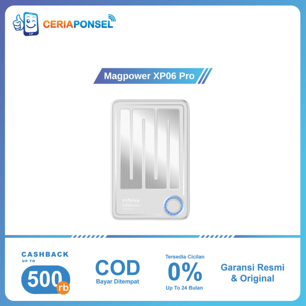Jual Infinix Mag Power XP06 Pro, Wireless Charging 20W 5000mAh, Type C ...