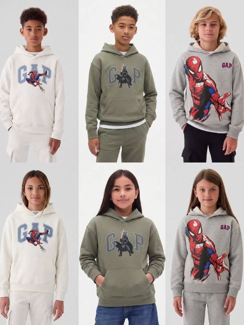 Sweater Anak Junior ABG Cowo Cewe Unisex GP Kids Relaxed Logo Hoodie - 2257