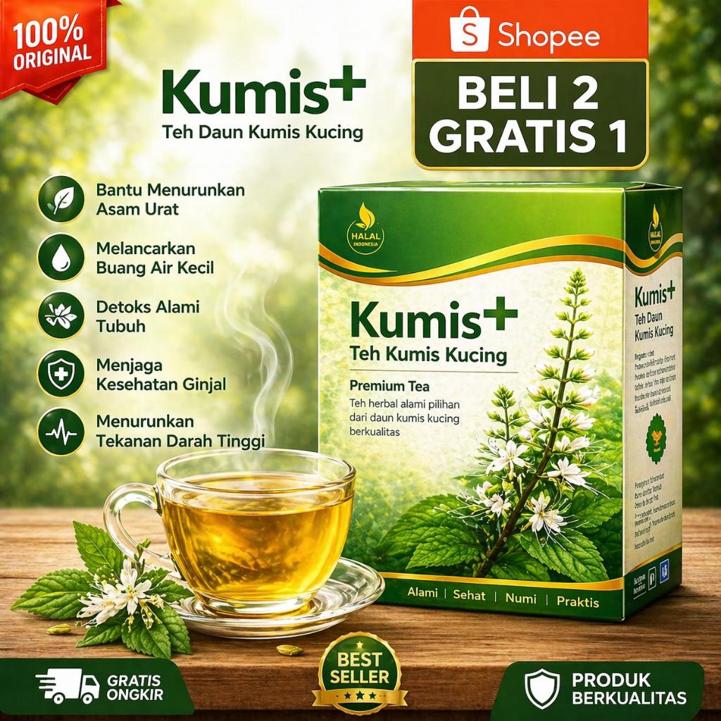 Teh Daun Kumis Kucing : Teh Batu Ginjal Isi 20 Tea bag Menjaga Kesehatan Ginjal Melancarkan Buang air kecil Menurunkan Tekanan Darah Tinggi