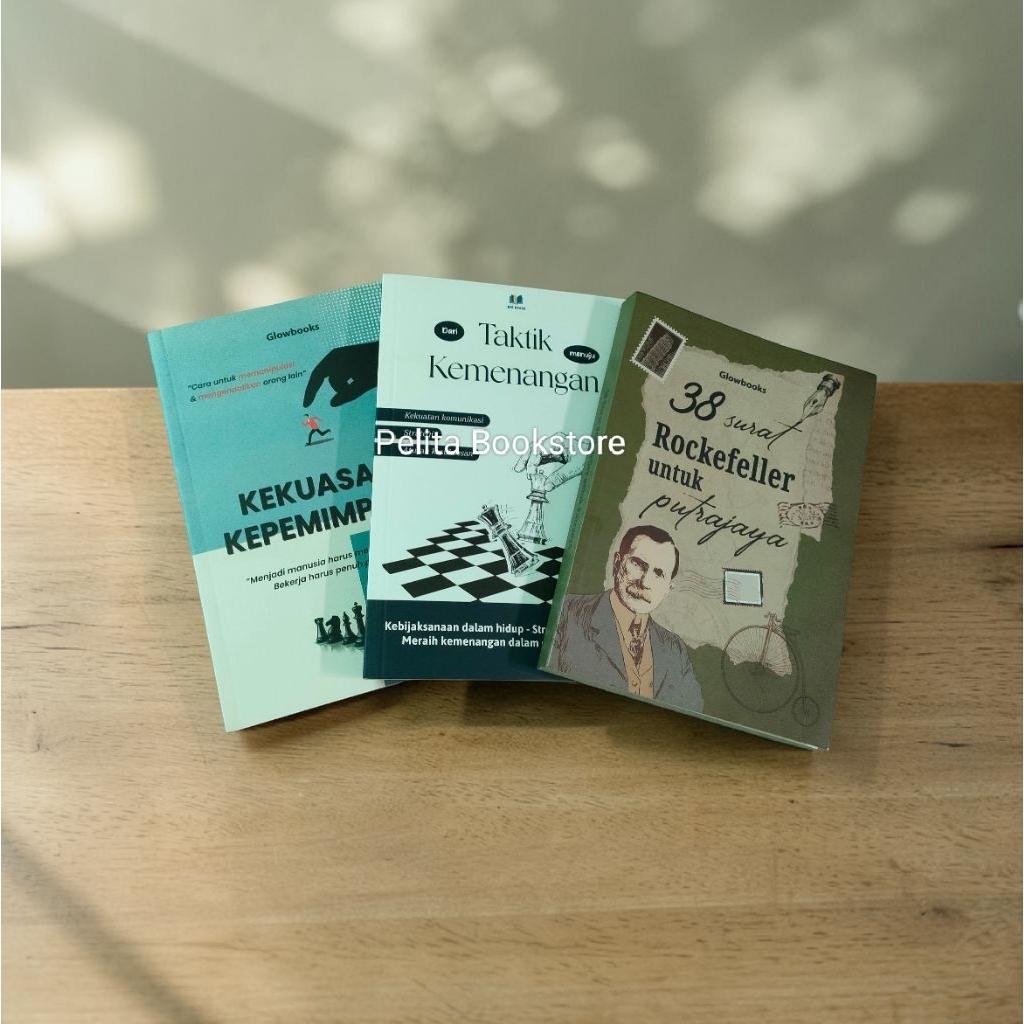 Jual Paket 3 Buku Pengembangan Diri; Kekuasaan Kepemimpinan, 38 Surat ...