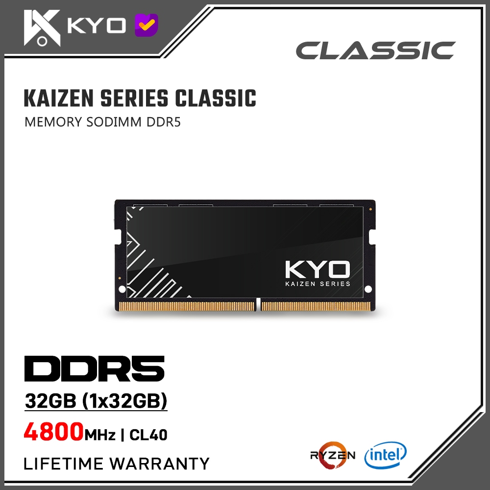 Jual KYO Kaizen Memory Laptop DDR5 32GB (1x32gb) 4800 MHz PC38400 DDR5 ...