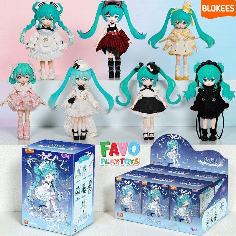 Jual BLOKEES Hatsune Miku DaaLaMode Series - SONATA PROLOGUE Blind Box ...