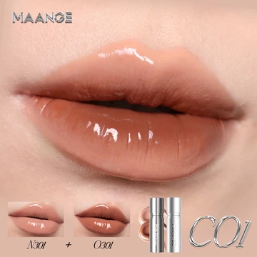 Duo Set Lip Tint Satin Glow 9 Warna Liptint Crystal Glazy Tint Tahan Lama 24H MG CL02