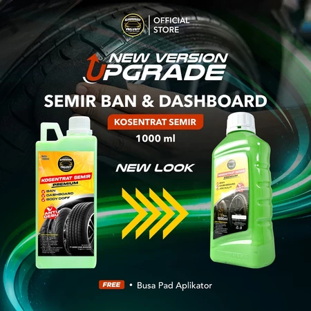 GARASI AGAN Kosentrat Semir Premium 1 Liter Semir Ban Anti Debu Semir Jok, Dashboard & Body Doff