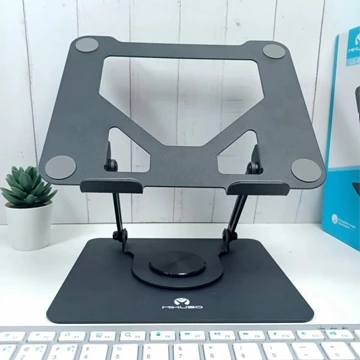 MIKUSO LS 070 Laptop Stand Portable Dan Foldable 360° Rotation Aluminum