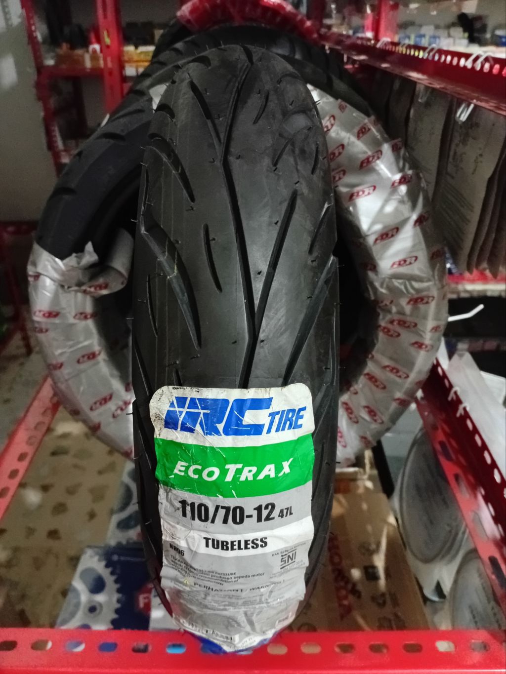 Jual Ban Luar IRC Ecotrax 110/70×12 TUBELESS, Ban Luar Yamaha Fazzio ...