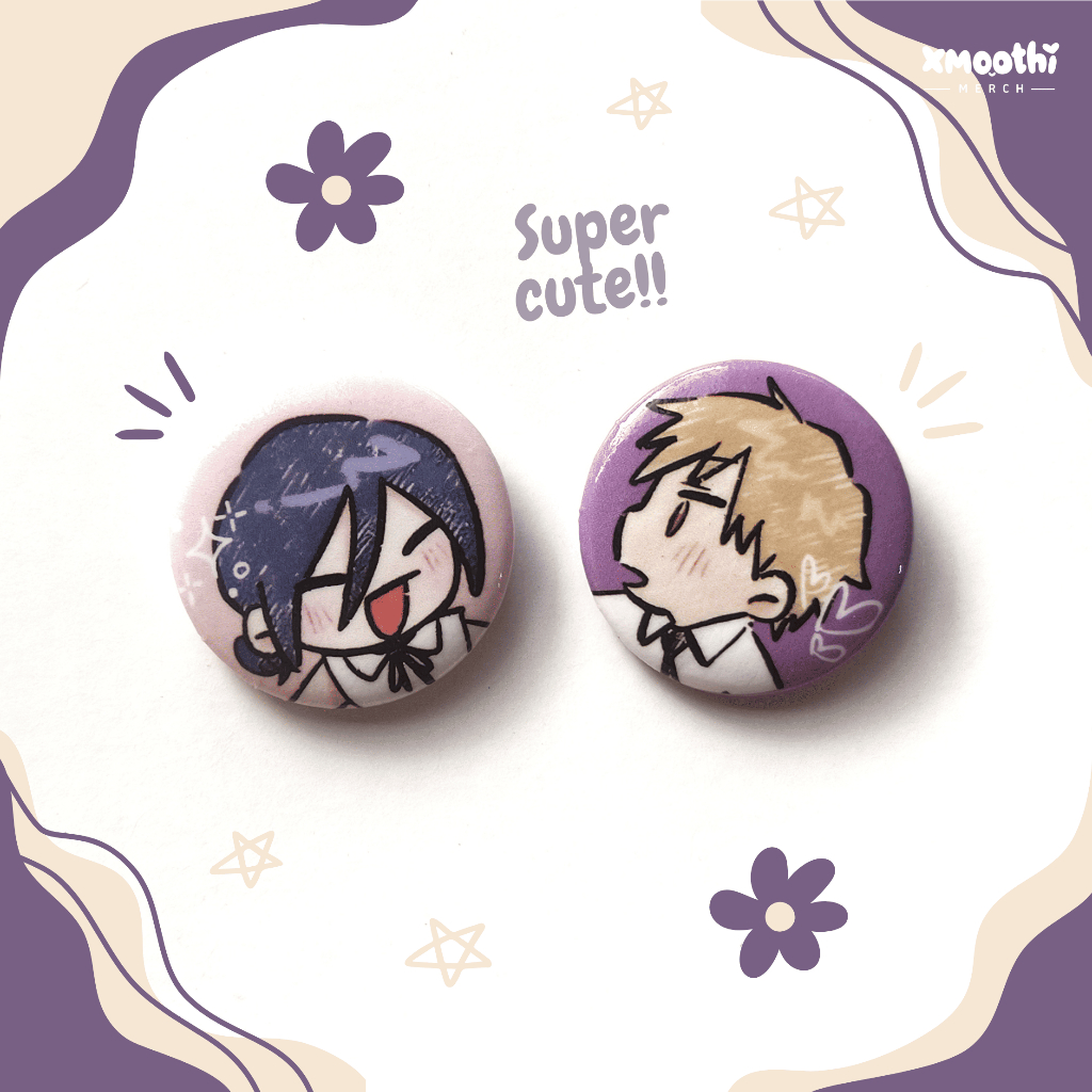 Jual DENJI REZE MINI BUTTON PIN - CHAINSAW MAN - ANIME COUPLE - CUTE ...