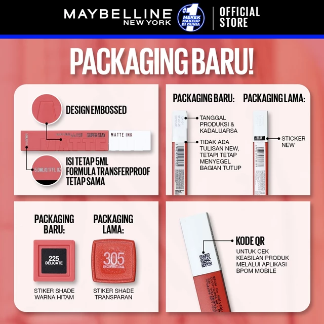 Maybelline Swatch 1