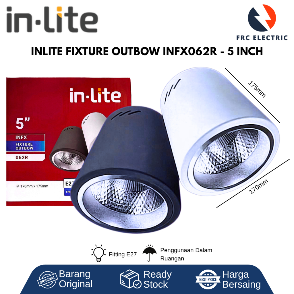 Jual INLITE INFX062R FIXTURE OUTBOW 4 INCH - INLITE INFX062R FIXTURE ...