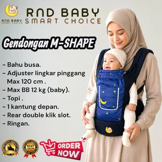 Gendongan Bayi | Gendongan Depan Belakang | Gendongan M shape